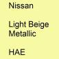 Preview: Nissan, Light Beige Metallic, HAE.